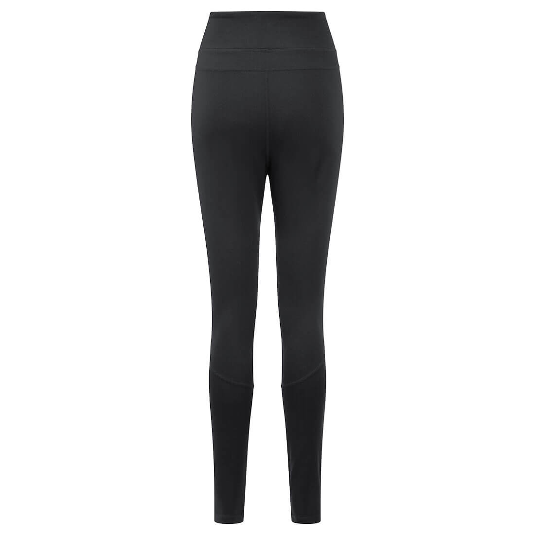 womens Black high-waisted leggings from Glowsafetyvest