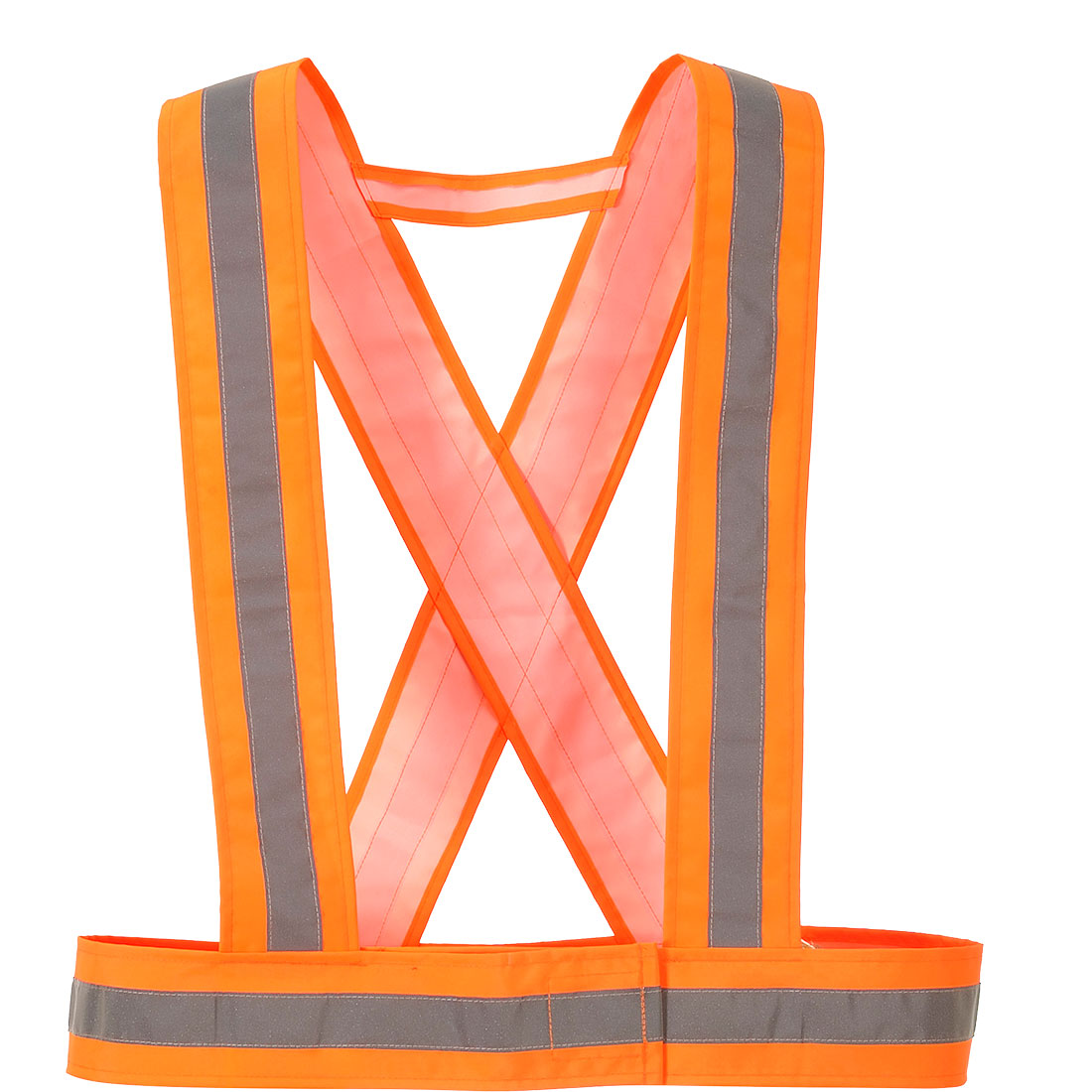 Hi-Vis Hook & Loop Suspenders – Adjustable, Durable, for Increased Visibility in Orange & Yellow