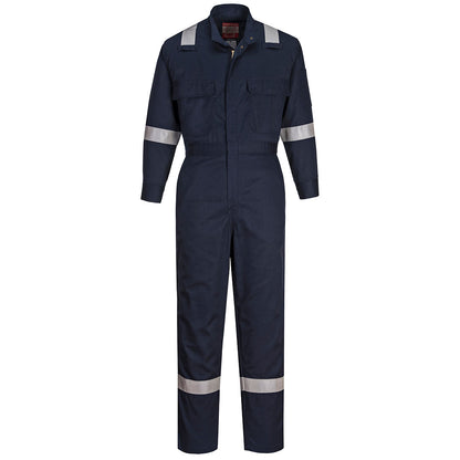 Custom Women’s Navy Bizflame 88/12 FR Coverall – Dual Hazard Protection