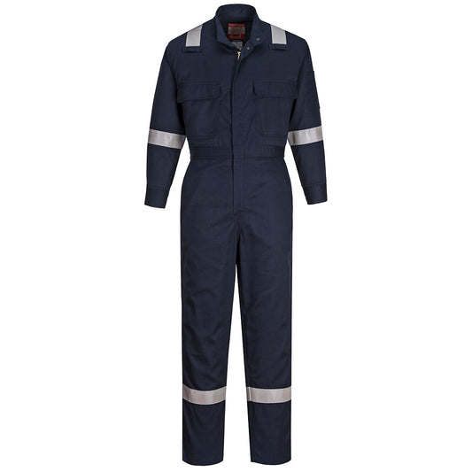 Custom Women’s Navy Bizflame 88/12 FR Coverall – Dual Hazard Protection