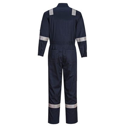 Custom Women’s Navy Bizflame 88/12 FR Coverall – Dual Hazard Protection