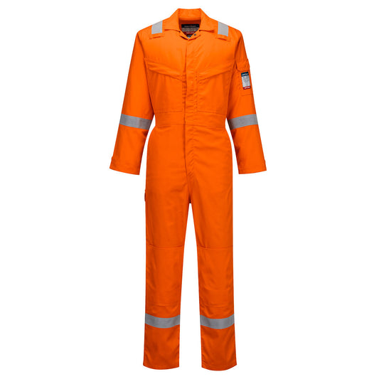 Custom Orange Bizflame Work Lightweight FR NFPA 2112 Coverall
