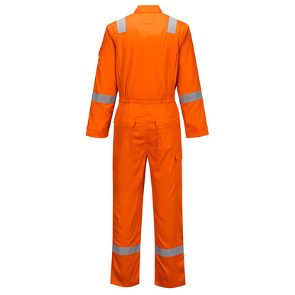 Custom Orange Bizflame Work Lightweight FR NFPA 2112 Coverall
