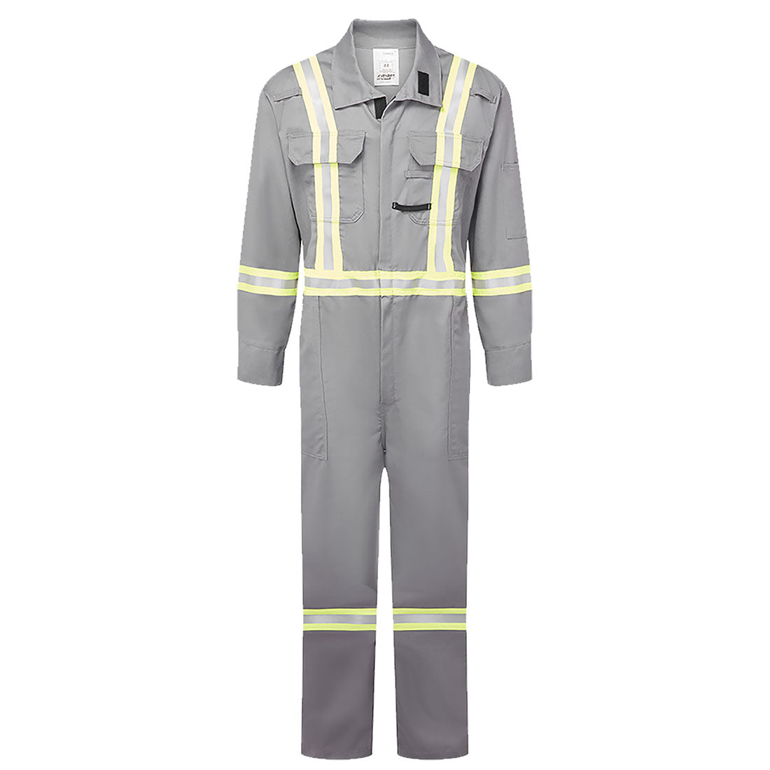 Custom Gray Avenger Multi-Hazard FR Hi-Vis Coverall