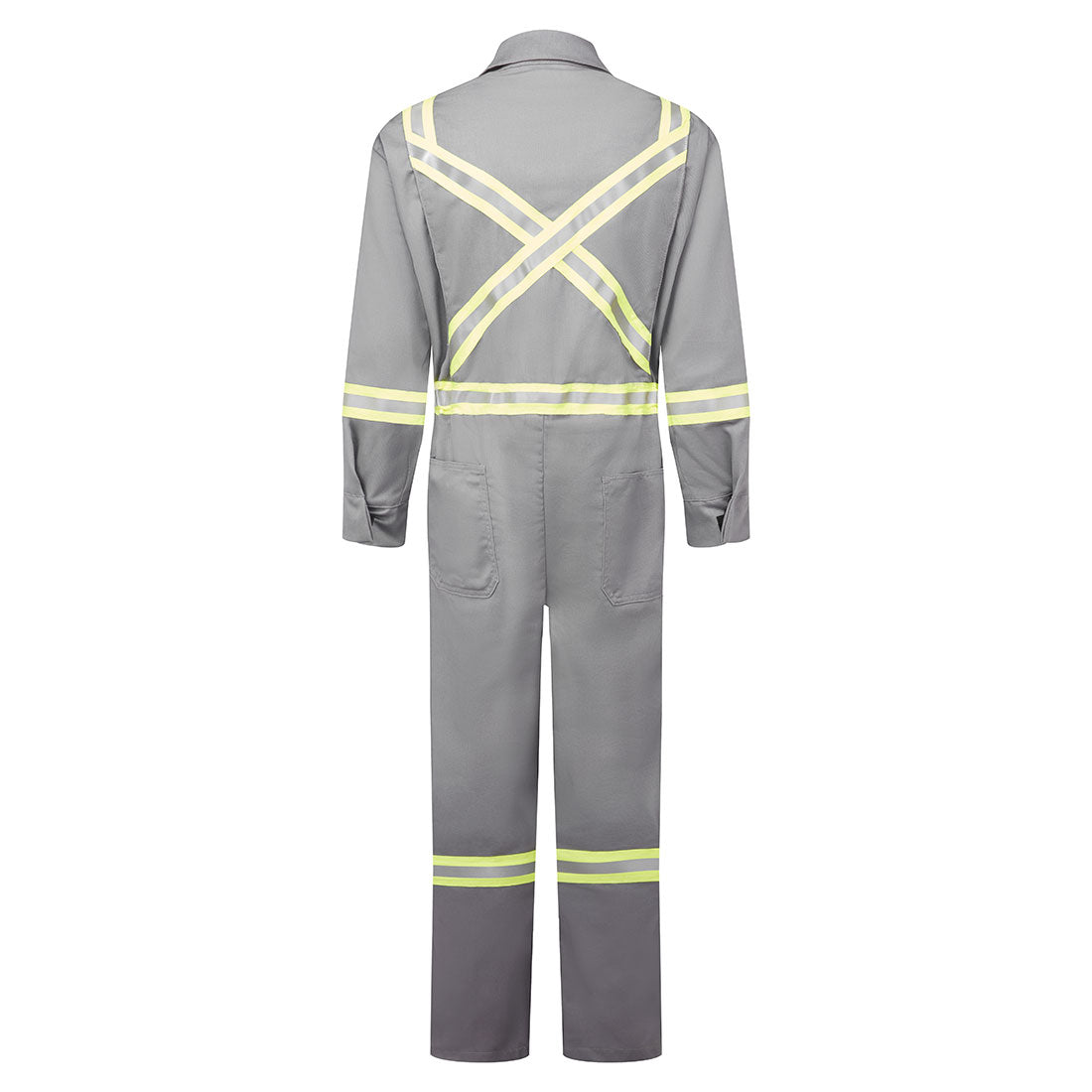Custom Gray Avenger Multi-Hazard FR Hi-Vis Coverall