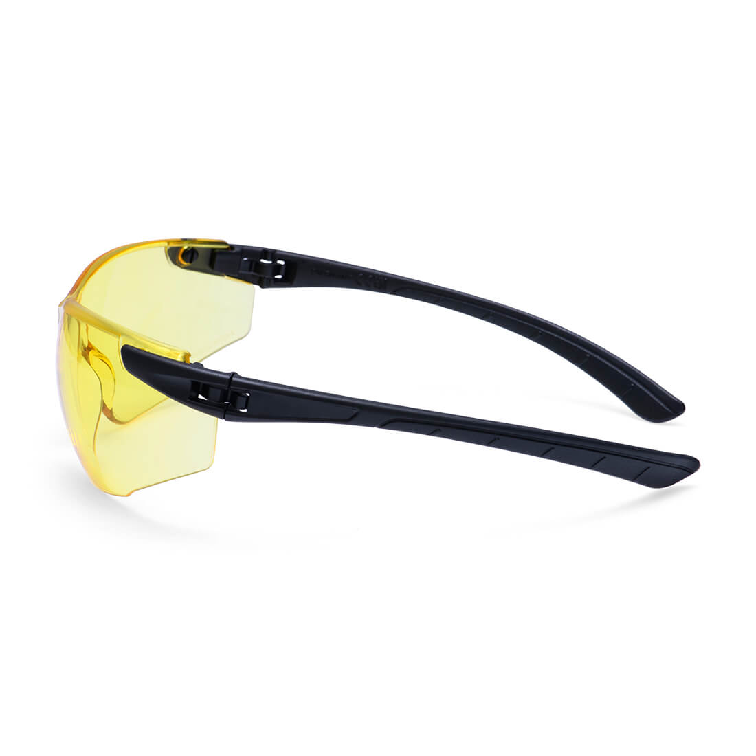 Sunglasses with yellow lenses and black frames from Glowsafetyvest