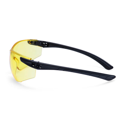 Sunglasses with yellow lenses and black frames from Glowsafetyvest