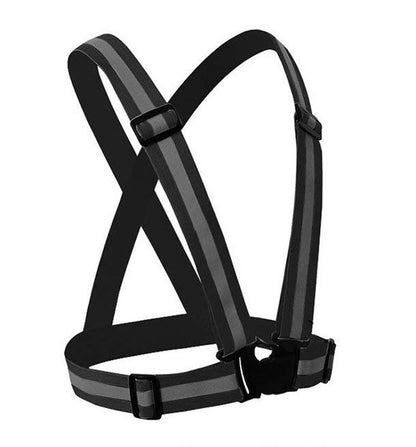 Reflective Adjustable Safety Suspenders – Hot Pink, Lime, Royal Blue, Black, Red, Orange, Dark Green